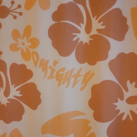 Omighty Hibiscus Collared Dress Size Large NWT - Picture 5 of 5